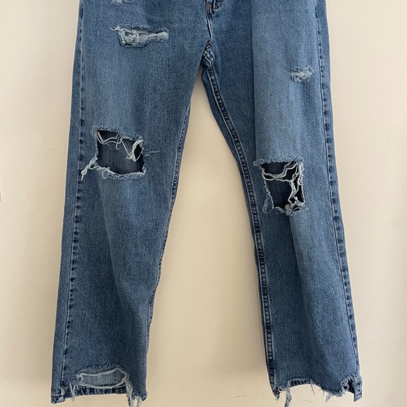 REWORKED COLLECTION | LEE DISTRESSED JEANS - Picture 4 of 9